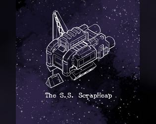 The S.S ScrapHeap   - A generative dungeoncrawl about salvaging space scrap. 