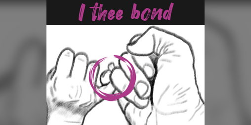 Cover image for With this card, I thee bond