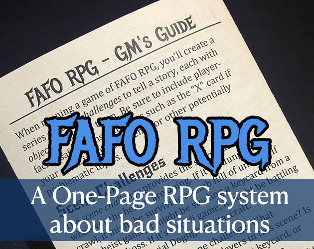 Cover image for FAFO RPG