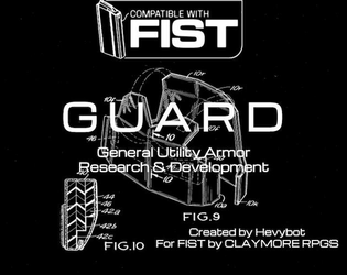 GUARD   - A D66 table of armor tags for FIST! 