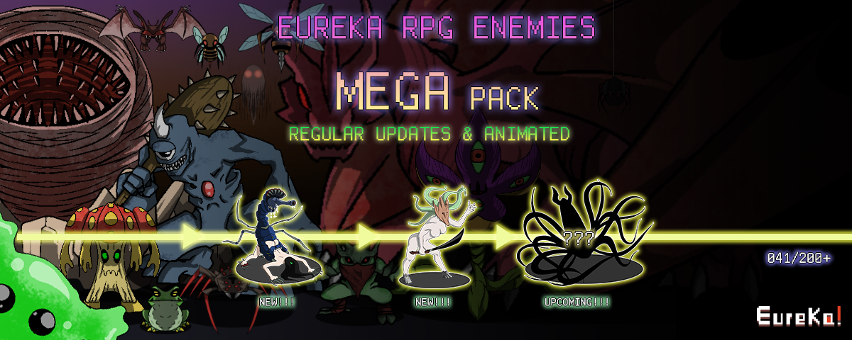 Eureka RPG Enemies MEGA pack