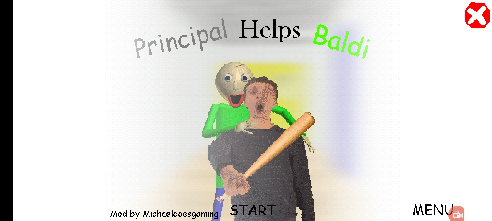 Principal Helps Baldi - Mod Menu - Андроид 