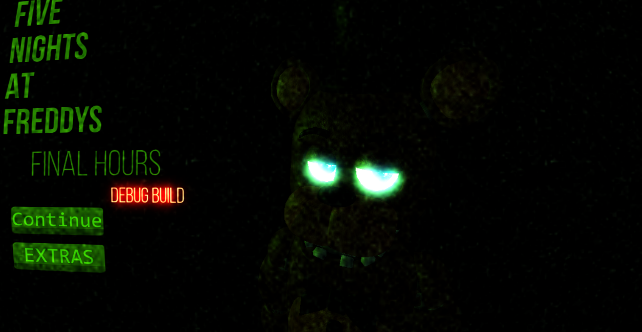 Five Nights at Freddy's: Final hours (Debug free roam download)