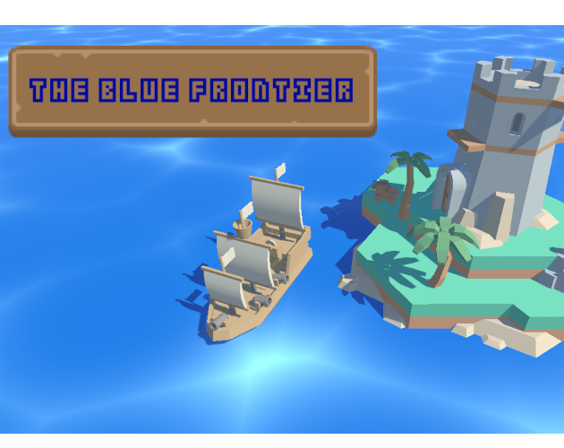 Cover image for The Blue Frontier