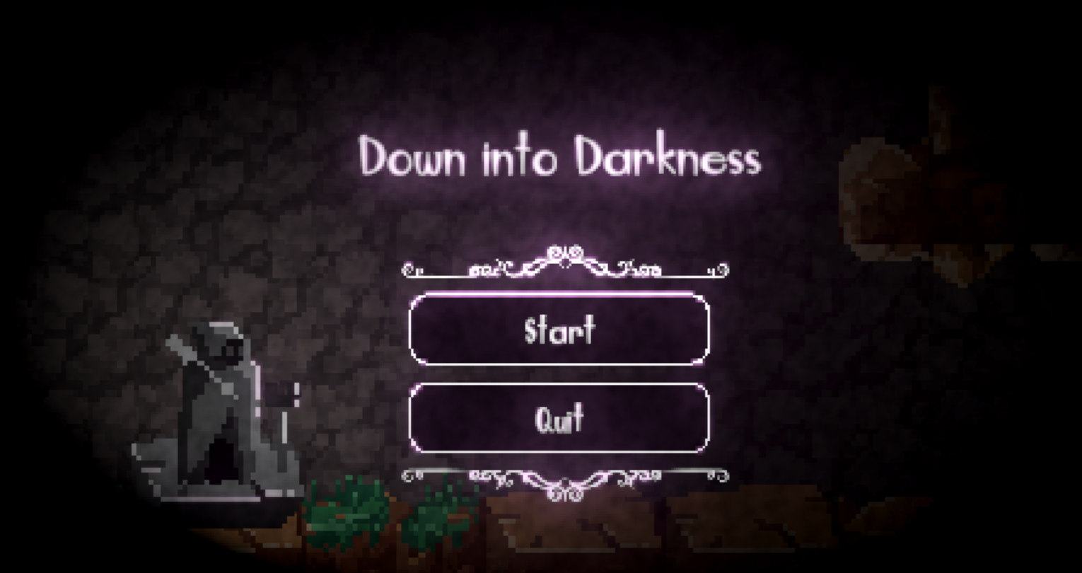 Cover image for Down Into Darkness