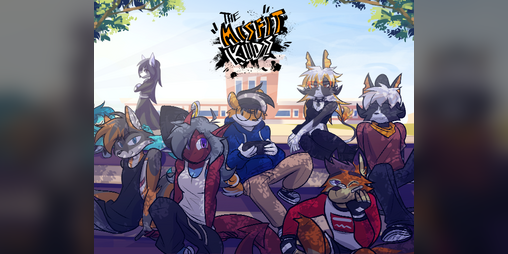 Cover image for The Misfit Kids