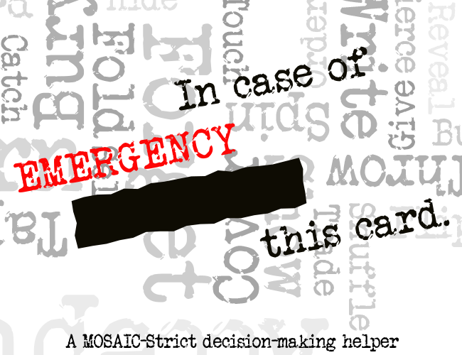 in case of emergency itch