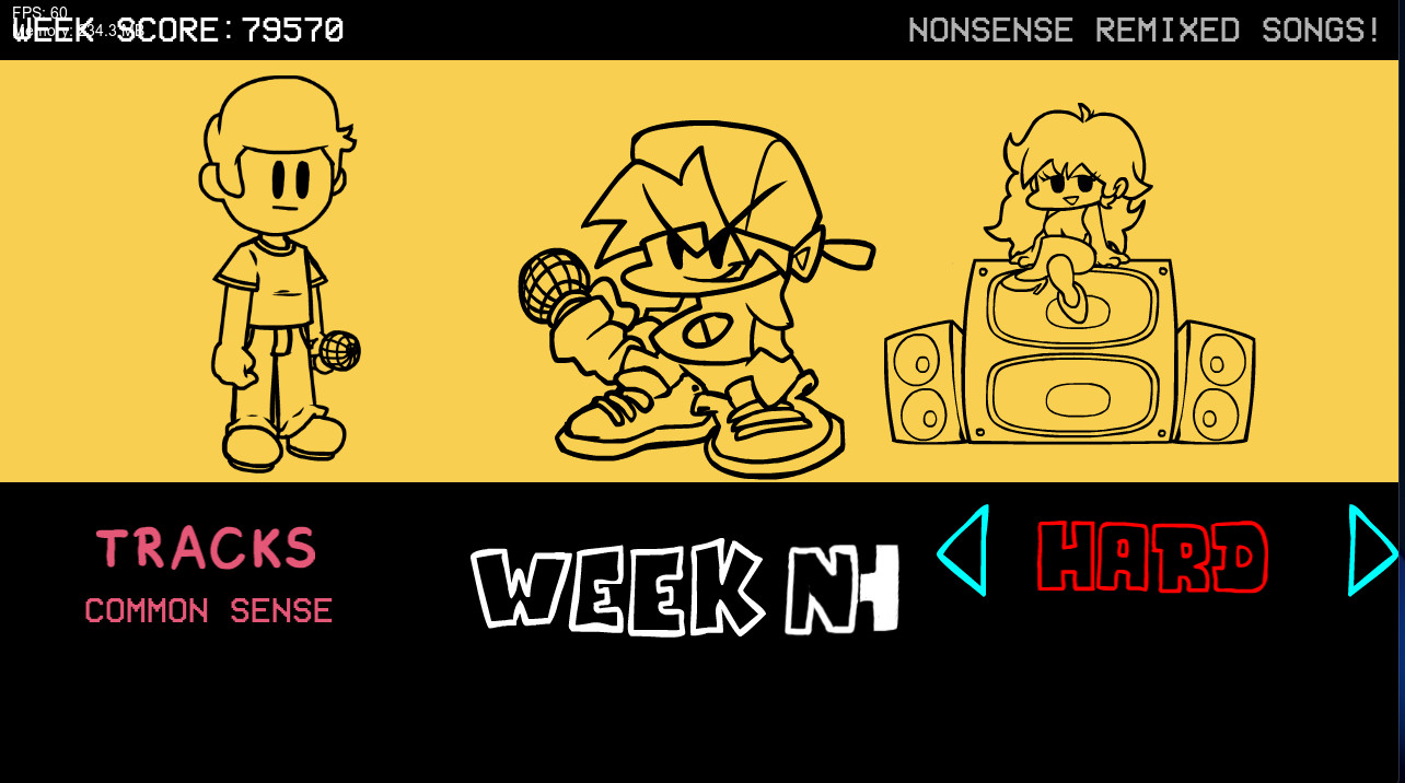 Friday Night Funkin' Nonsense Remixed and Reanimated