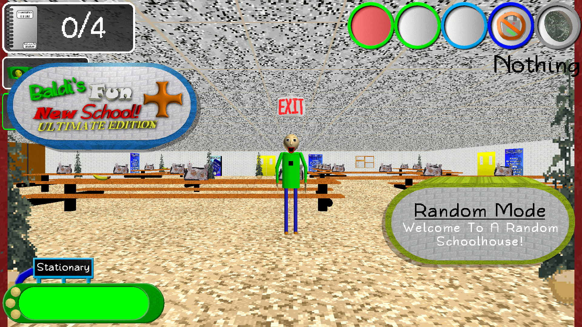 Baldi fun new school ultimate edition. BFNS Plus Ultimate Edition.