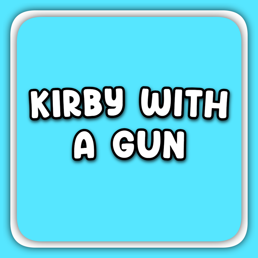 Kirby With A Gun