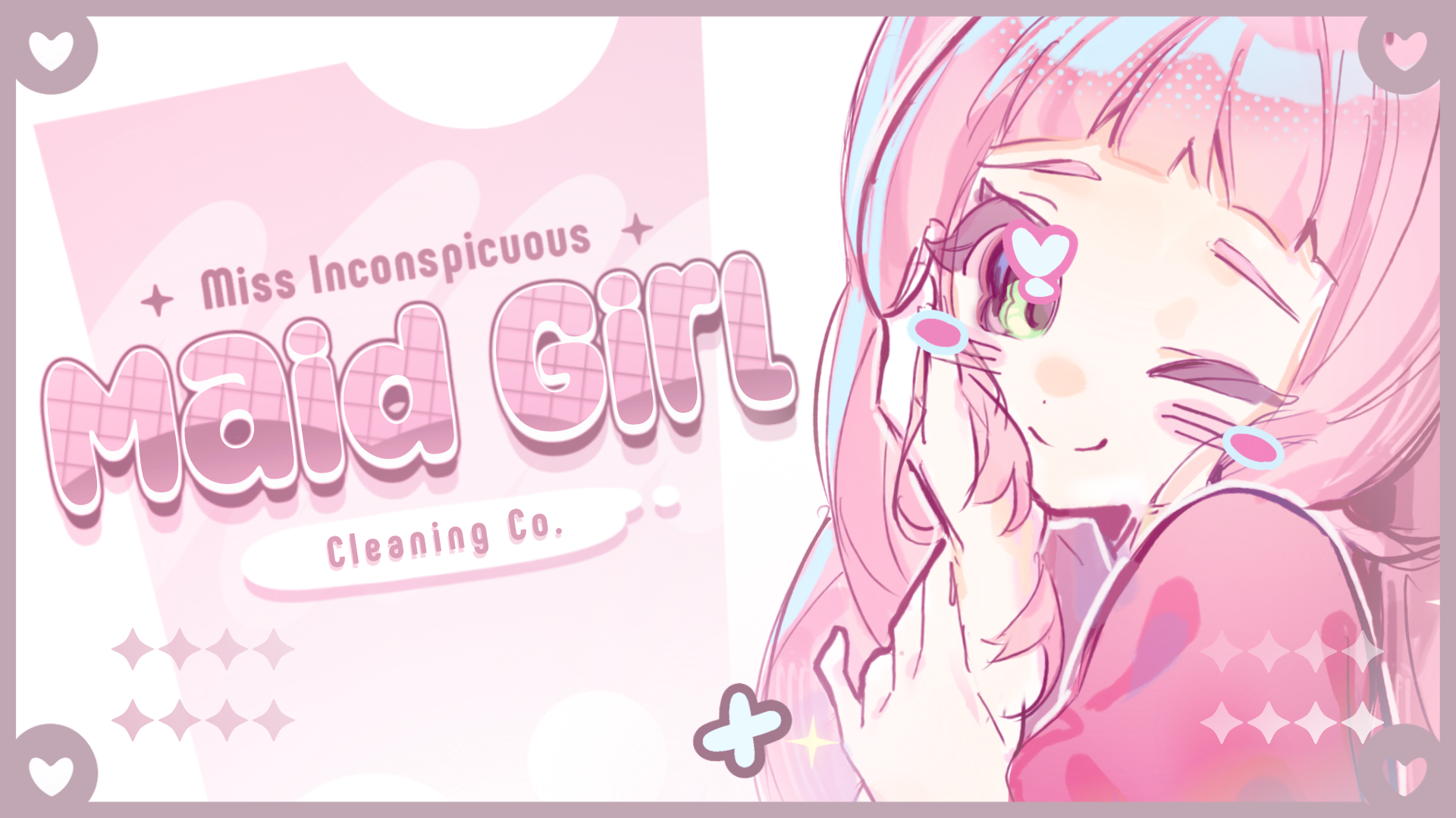 Miss Inconspicuous Maid Cleaning Co.!