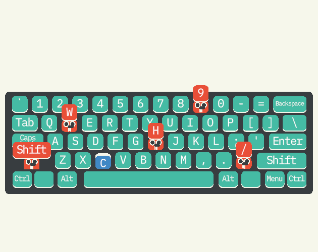 Cover image for Whack-a-Keyboard