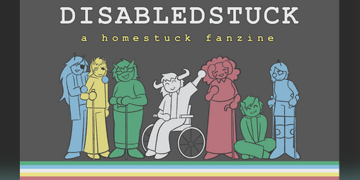 Cover image for disabledstuck zine 2023