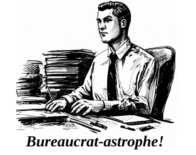 Bureaucrat-astrophe!