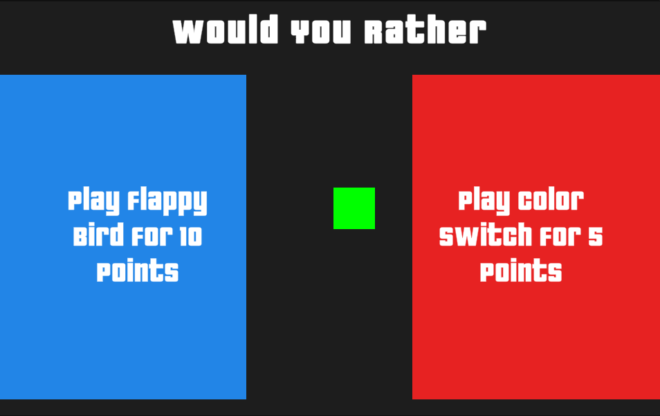 Cover image for Would You Rather [Unity]
