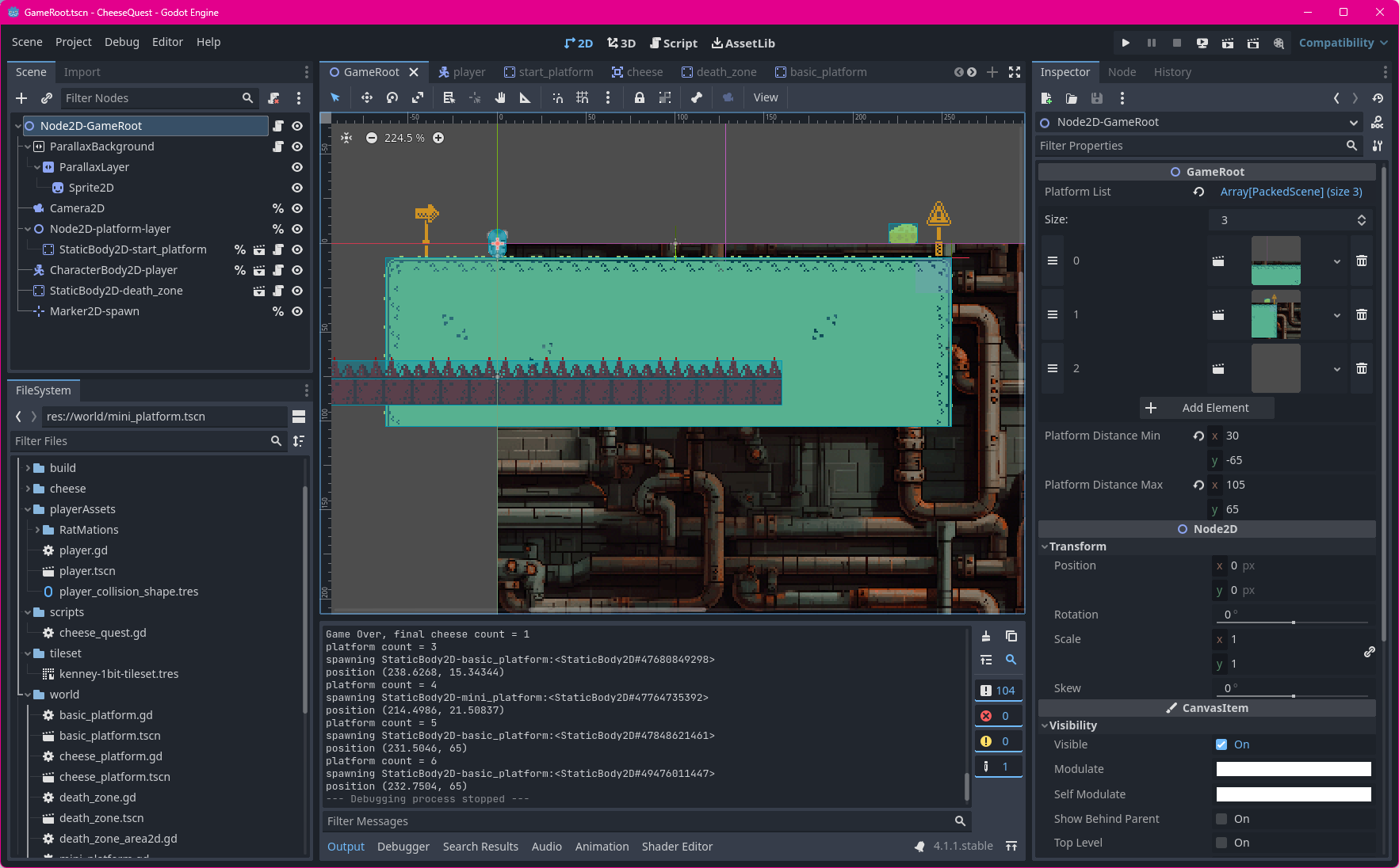 Day3-Godot411-GDScript