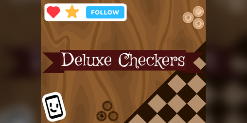 Cover image for Deluxe Checkers | #All #Games #Trending #Art