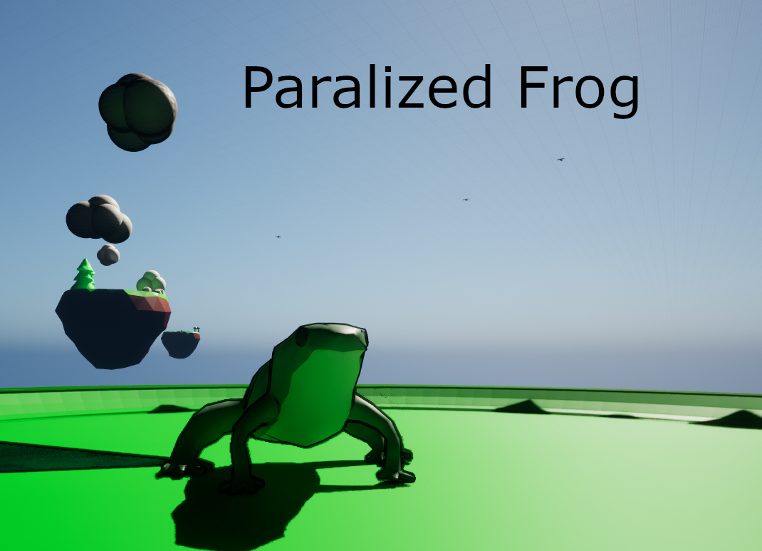 Paralized Frog