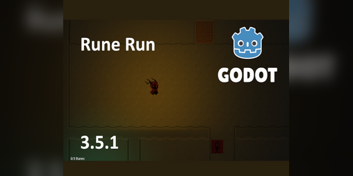 Cover image for Rune Run Day 3 ( Godot 3.5.1)