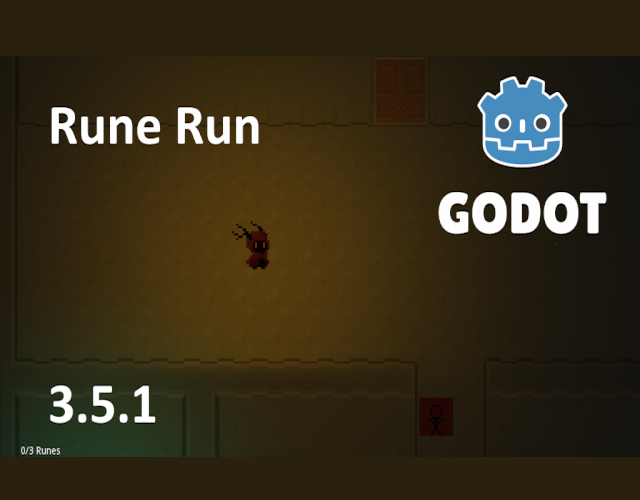 Cover image for Rune Run Day 3 ( Godot 3.5.1)