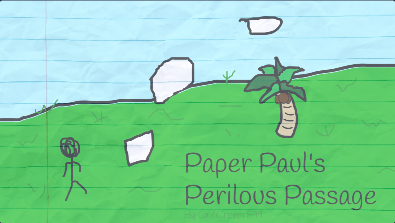 [Gandi IDE] Paper Paul's Perilous Passage by CrazyCreeper594