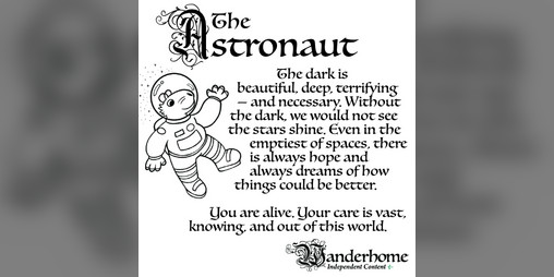 Cover image for The Astronaut - a playbook for Wanderhome
