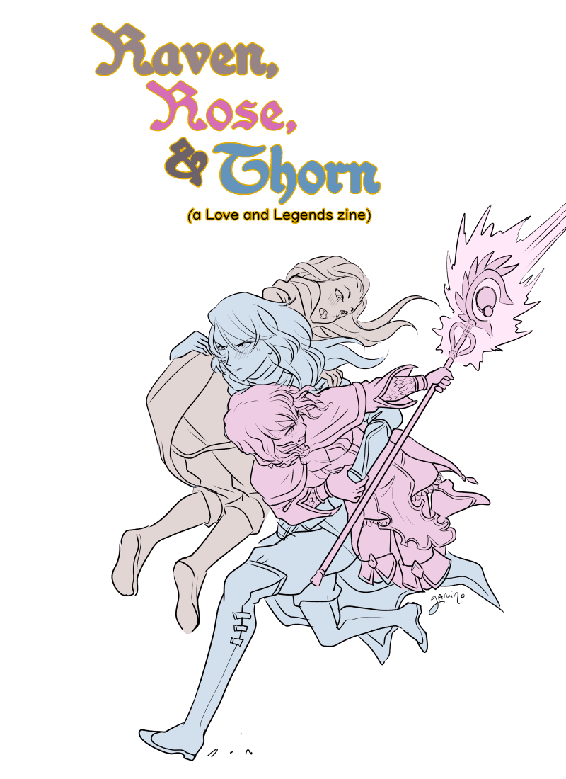 Cover image for Raven, Rose, & Thorn 🔞