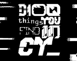 D100 things you find in CY_   - Random table for CY_BORG or cyperpunk TTRPGs 