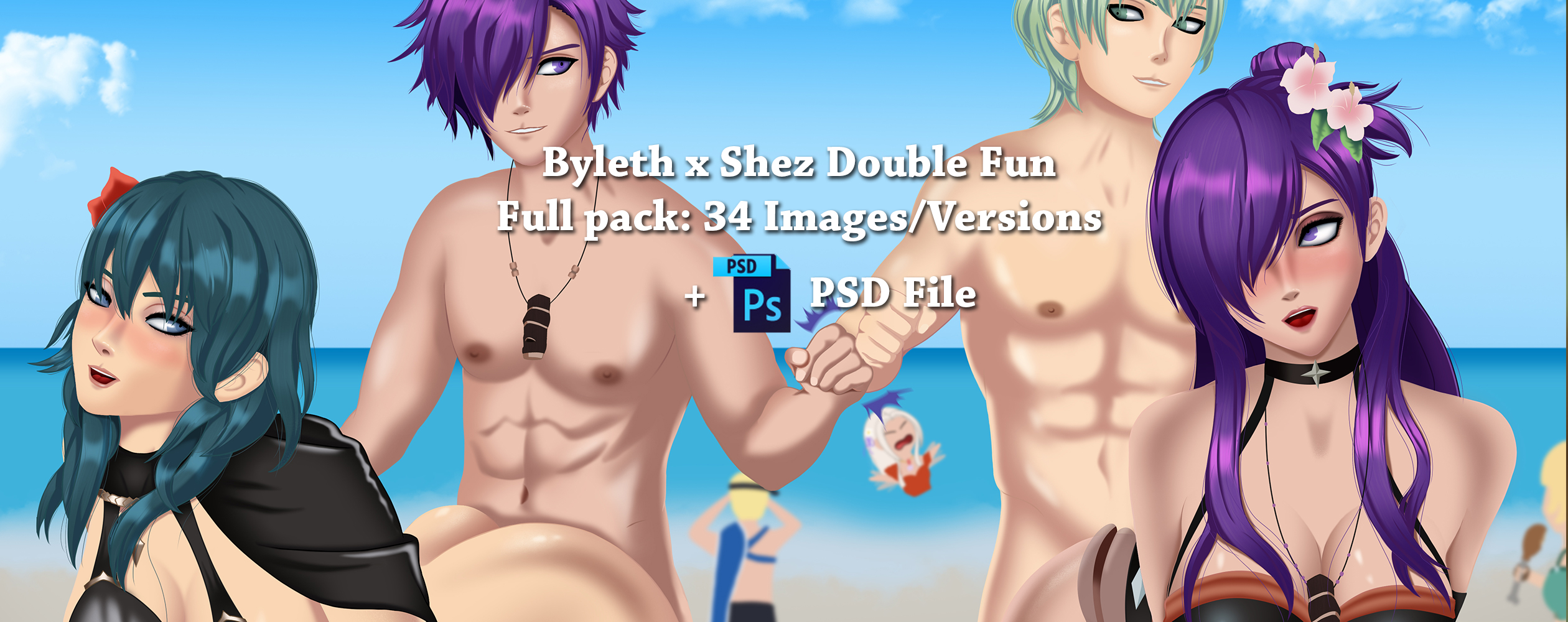 Byleth x Shez Double Fun + Summer ver
