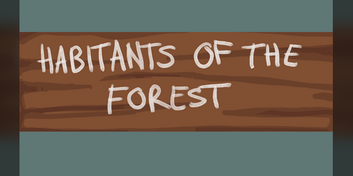 Cover image for Habitants of the forest