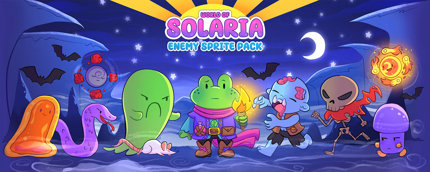 World of Solaria: Enemy Sprite Pack