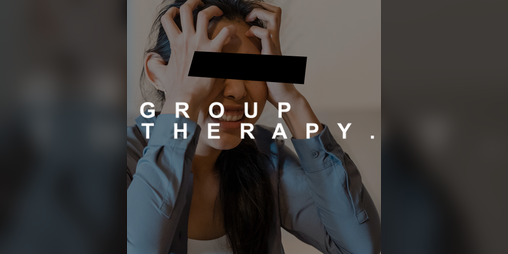 Cover image for GROUP THERAPY.