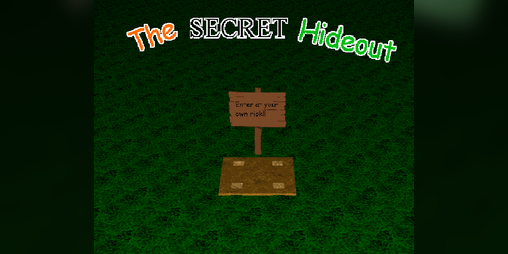 Cover image for The Secret Hideout (Baldi Goes Crazy Part 2)