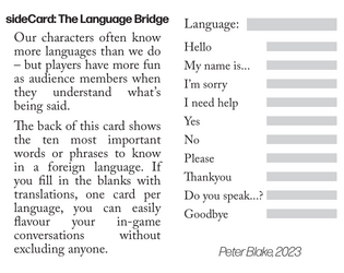 The Language Bridge  