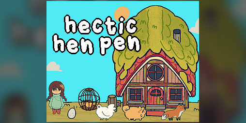 Cover image for Hectic Hen Pen