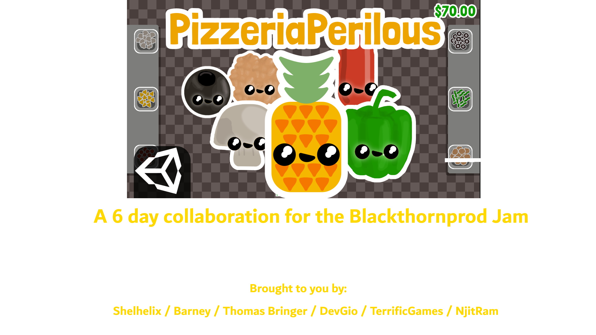 Cover image for Perilous Pizzeria (Pass-the-Game Jam)