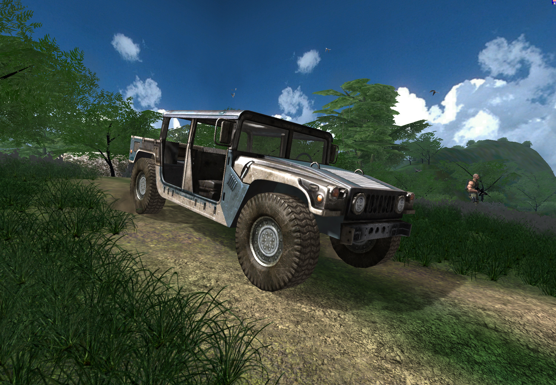Humvee. Pre-release screenshot.