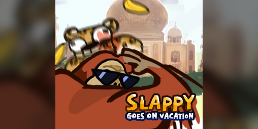 Cover image for SLAPPY GOES ON VACATION