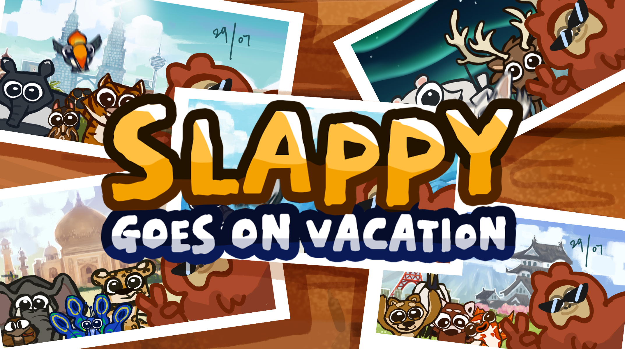 SLAPPY GOES ON VACATION