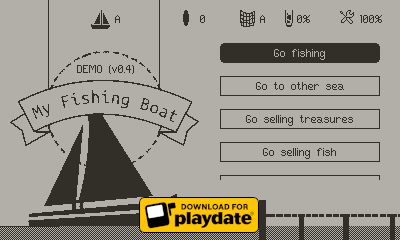 My fishing boat