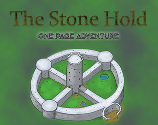 The Stone Hold - One Page Adventure  