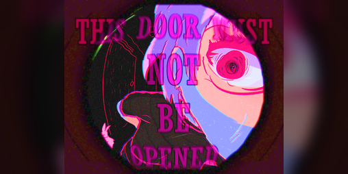 Cover image for THIS DOOR MUST NOT BE OPENED
