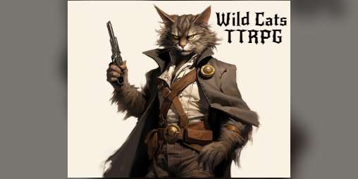 Cover image for Wild Cats TTRPG