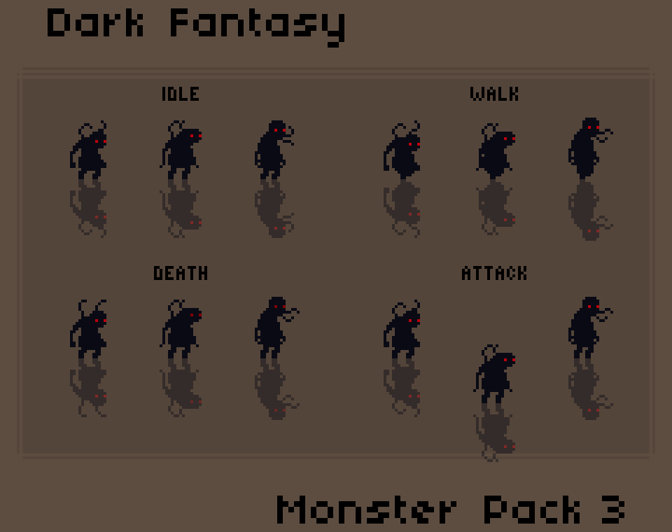 Dark Fantasy Monster Pack 3