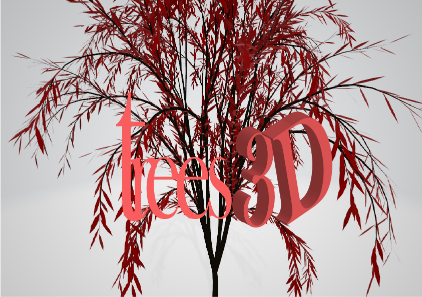 PACK DE ARBOLES 3D