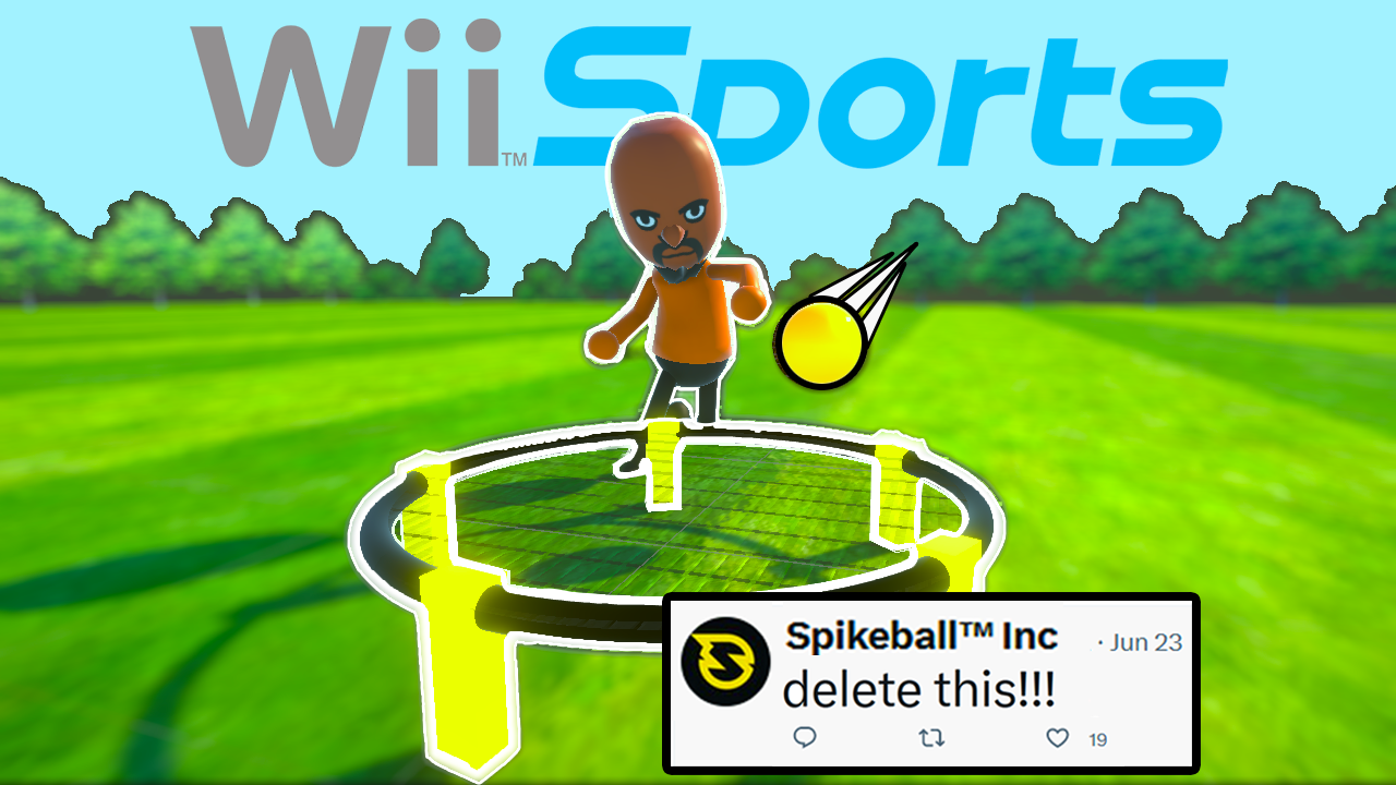 I Made Spikeball in Wii Sports