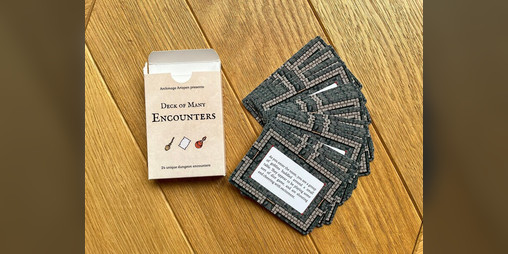 Cover image for Deck of Many Encounters