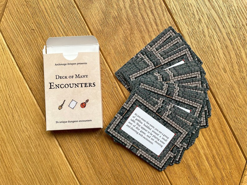 Cover image for Deck of Many Encounters