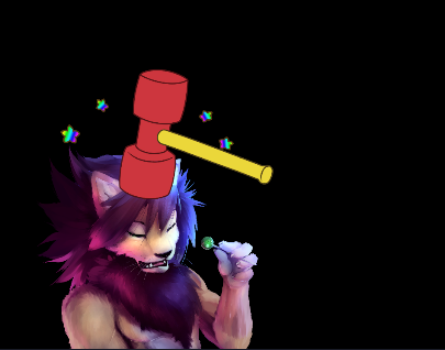 Bonk Animation Transparent Background by Leongon