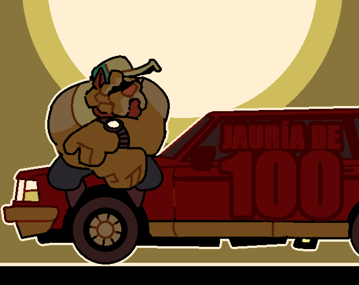 Cover image for Jauría de 100